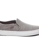 Incaltaminte Femei Vans Asher Chambray Slip-On Sneaker - Womens Grey