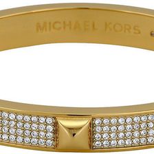 Michael Kors Pave Studded Gold-Tone Bangle MKJ3822710 N/A