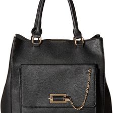 Gabriella Rocha Trista Satchel with Front Pocket Black