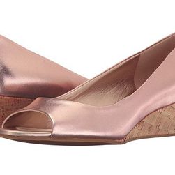 Incaltaminte Femei Cole Haan Elsie Open Toe Wedge II Rose Gold Metallic