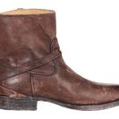 Incaltaminte Femei Frye Lindsay Plate Short Dark Brown Stone Wash