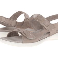 Trotters Grace Light Grey Veg Calf Leather