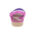 Incaltaminte Femei Crocs Color Block Translucent Slingback Flat Vibrant VioletUltraviolet