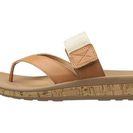Incaltaminte Femei Rockport Weekend Casuals Keona Gore Thong Rich Tan Smooth