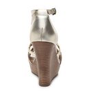 Incaltaminte Femei Seychelles Planetary Wedge Sandal Silver Metallic
