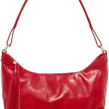 Hobo Alesa Leather Shoulder Bag GARNET