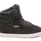 Incaltaminte Femei PUMA Vikky High-Top Wedge Sneaker - Womens Grey