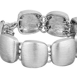 Bijuterii Femei Cole Haan Geometric Link Bracelet Brushed Silver