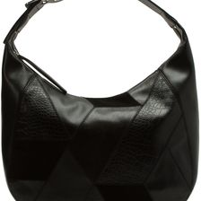 Nine West Patchworks Hobo Black