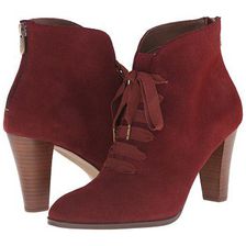 Incaltaminte Femei Adrienne Vittadini Tino Cranberry Burnished Split Suede