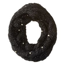 Betsey Johnson Pearly Girl Snood Black