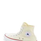 Incaltaminte Femei Converse Eyelet Perforated High Top Sneaker Women NATURAL