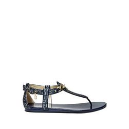 Incaltaminte Femei GUESS Sia T-Strap Sandals denim