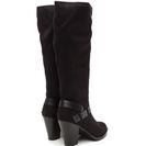 Incaltaminte Femei CheapChic Mane Event Faux Suede Riding Boots Black