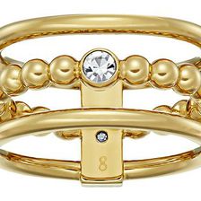 Bijuterii Femei Michael Kors Brilliance Multi Barrel Ring Gold