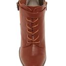 Incaltaminte Femei Michael Antonio Mime Lace-Up Bootie cognac