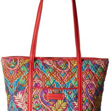 Vera Bradley Small Trimmed Vera Paisley in Paradise/Red