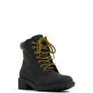 Incaltaminte Femei CheapChic Take A Hike Lace-up Lug Boots Black