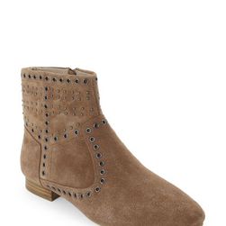 Incaltaminte Femei French Connection Camel Charlene Grommet Booties Camel