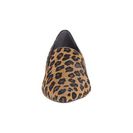 Incaltaminte Femei Rockport Total Motion 30mm Hidden Wedge Smoking Loafer Brown Leopard Hair On