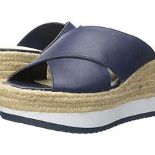 Incaltaminte Femei LAUREN Ralph Lauren Reno Modern Navy Soft Tumbled Burnished Nappa