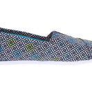 Incaltaminte Femei TOMS Seasonal Classics NavyMulti Canvas Vintage Tile