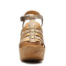Incaltaminte Femei Korks by Kork-Ease Poppy Wedge Sandal BronzeGold