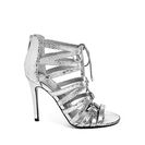 Incaltaminte Femei GUESS Starley Lace-Up Heels pewter