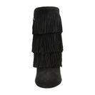 Incaltaminte Femei Via Spiga Vesta Black Sport Suede