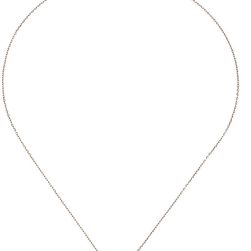 Michael Kors Disc Pendant Necklace Rose Gold/Mother-of-Pearl/Clear