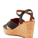 Incaltaminte Femei Lucky Brand Maclaine Platform Wedge Sandal BLACK 01