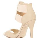 Incaltaminte Femei Michael Antonio Lowdie Peep Toe Heel Natural