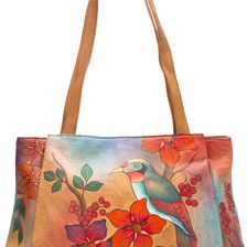 Anuschka Handbags Large Shopper ANNA by Anuschka Bird on Branch