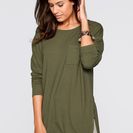 Bluză supradimensionată 