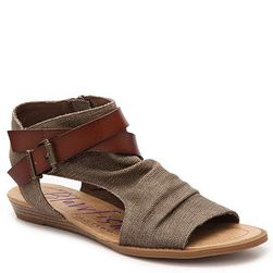 Incaltaminte Femei Blowfish Balla Wedge Sandal Brown