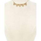 Bijuterii Femei Forever21 Ornate Collar Necklace Antique gold