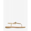 Incaltaminte Femei CheapChic Tl-35 What A Gem Sandal Champagne