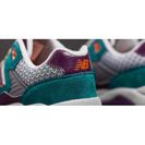 Incaltaminte Femei New Balance Womens Elite Edition 580 Mykonos Blue with Grey Purple Magic