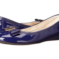 Incaltaminte Femei Cole Haan Tali Bow Ballet Astral Blue PatentAstral Blue