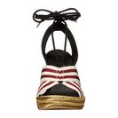 Incaltaminte Femei Marc Jacobs Dani Wedge Espadrille BordeauxWhite