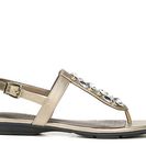 Incaltaminte Femei LifeStride Envy Flat Sandal Gold Metallic