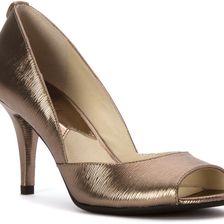 Michael Kors Nathalie Open Toe Nickel