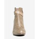 Incaltaminte Femei CheapChic Gail-22 A Step Ahead Bootie TaupeKhaki