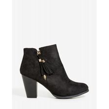 Incaltaminte Femei CheapChic Real Deal Bootie Black