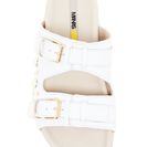 Incaltaminte Femei Manas Studded Slide Sandal BIANCIO