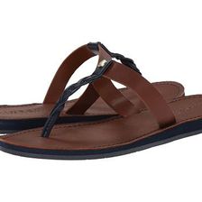 Incaltaminte Femei LAUREN Ralph Lauren Darrah Modern NavyPolo Tan Oiled Nappa