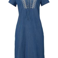 Rochie de blug cu broderie 
