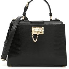 Dolce & Gabbana Leather Monica Bag NERO