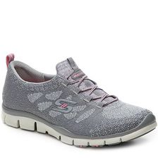 Incaltaminte Femei SKECHERS Gratis Sleek and Chic Slip-On Sneaker - Womens Grey