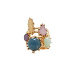 Bijuterii Femei Forever21 Faux Gem Ring Set Goldmulti